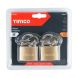 40mm - Brass Padlock - Pack Of 2