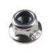 M6 - Nyloc Nut Plain Flange DIN 6926 - A2 Stainless - Pack of 5