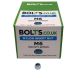 M6 - Nyloc Nut Type P DIN 982 Grade 8 - BZP - Industry Pack of 1000