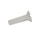 M5 x 12mm - Machine Screw Countersunk Slotted - Nylon - Pack of 25