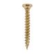 4mm x 30mm - C2 Clamp-Fix Premium Woodscrew Torx TX20 Countersunk Full Thread - BZP - Pack of 200