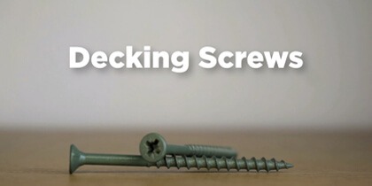 An Introduction To Decking Screws (Video)