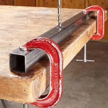 Using a clamp